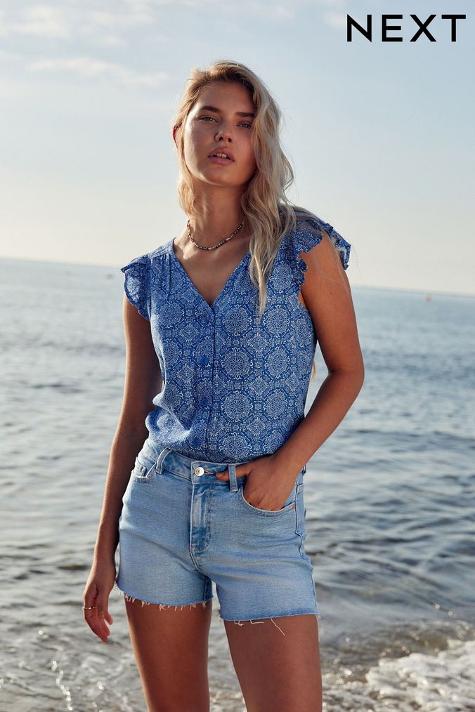 Summer discount denim shorts