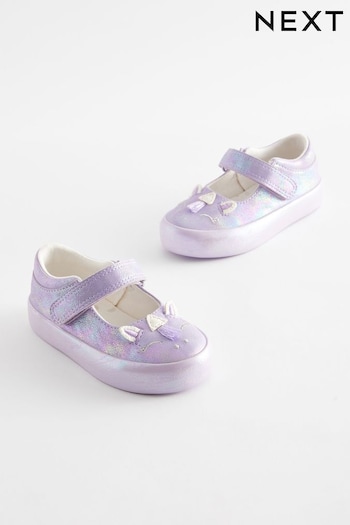 Purple Unicorn Mary Jane chance Shoes (N31782) | £17 - £19