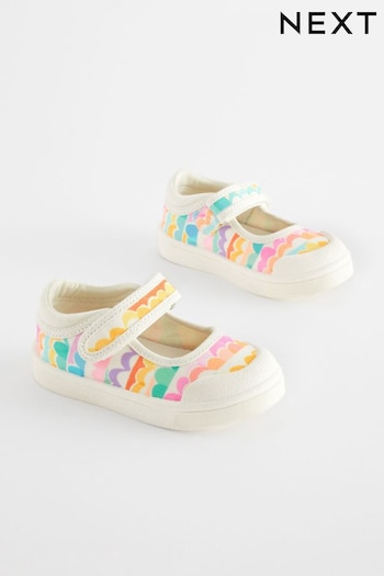 Multi Standard Fit (F) Machine Washable Mary Jane Shoes 80s (N31799) | £14 - £16