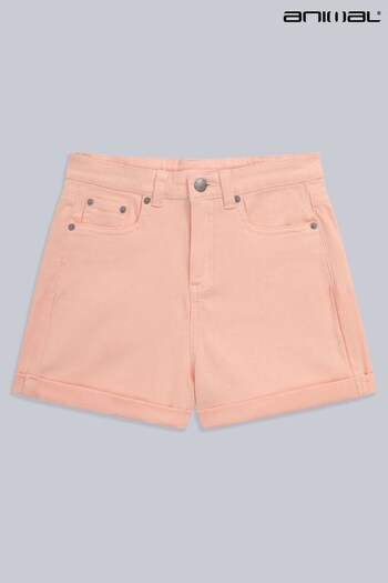 Animal Girls Pink Natalia Organic MM6 Shorts (N31901) | £25