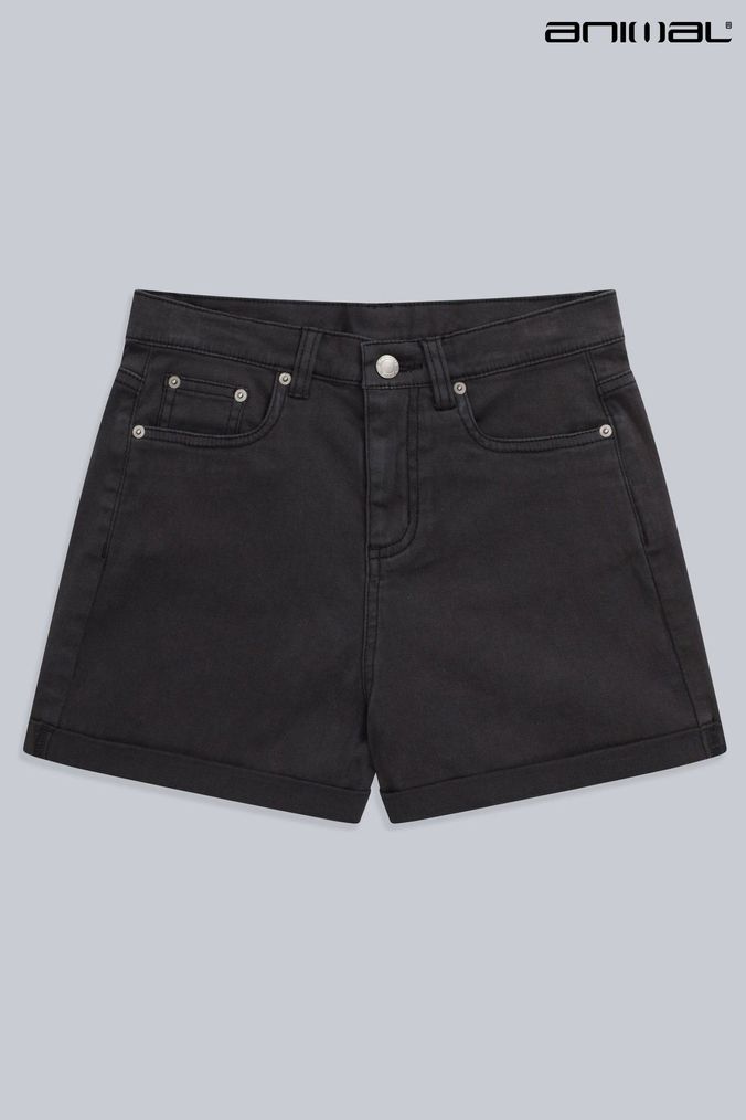 Next black sales denim shorts