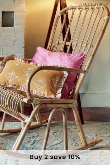 Laura Ashley Natural Indoor Cane Rocking Chair (N31918) | £340
