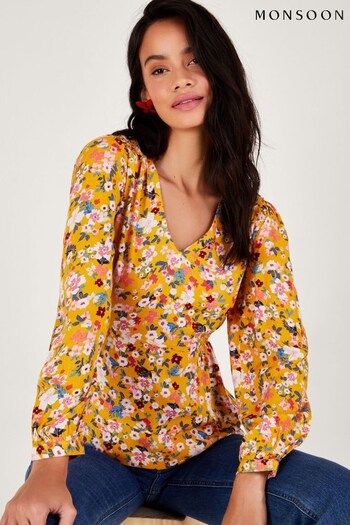 Monsoon Floral Knee Dress (N31956) | £50