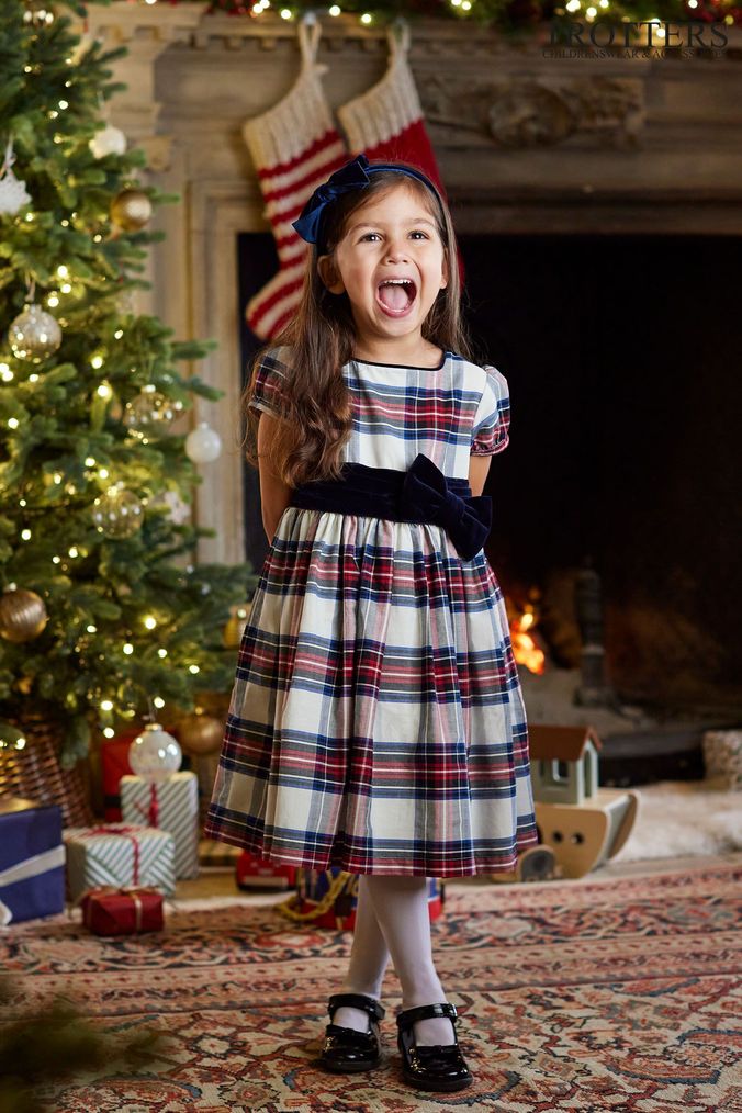 Tartan party dresses sales uk