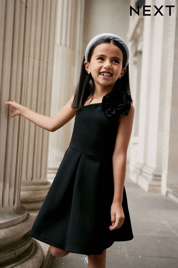 All black discount dress for girls