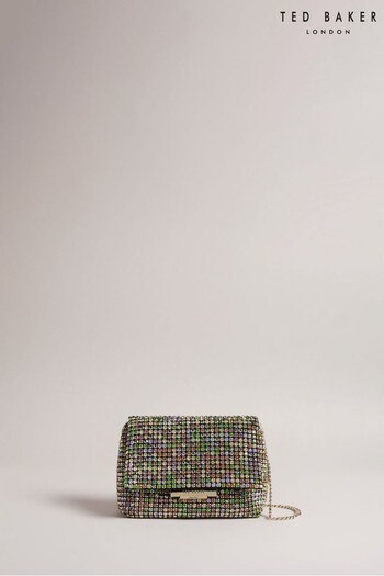 Ted Baker Cream Gliters Crystal Mini Cross-Body Bag (N32322) | £130