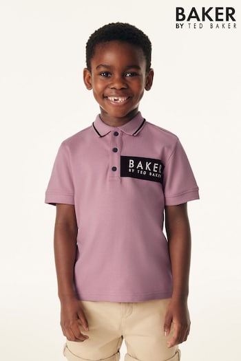 Baker by Ted Baker Nylon Panel homme Polo Shirt (N32399) | £20 - £26