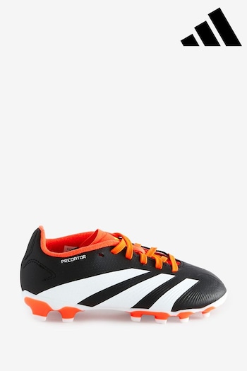 adidas Black Predator 24 League Low Multi-Ground Boots (N32582) | £50
