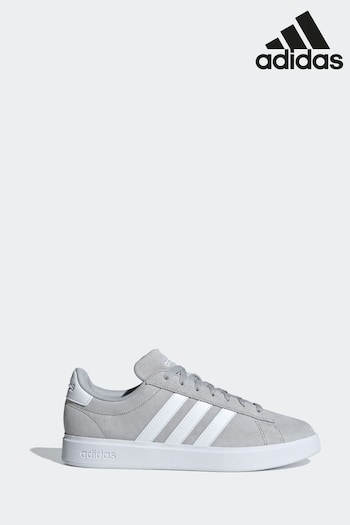 adidas Grey Sportswear Grand Court 2.0 Trainers (N32648) | £80