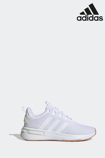 adidas White Sportswear manches Racer Tr23 Trainers (N32660) | £70