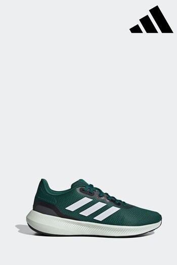 adidas Dark Green Runfalcon 3.0 Trainers (N32703) | £50
