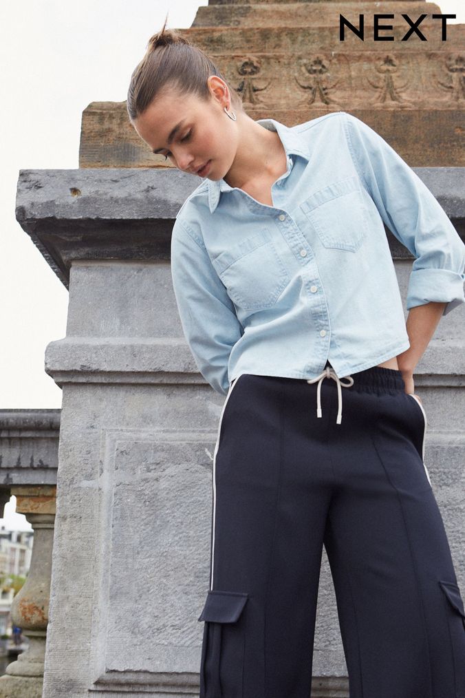 Long sleeve best sale with maong pants