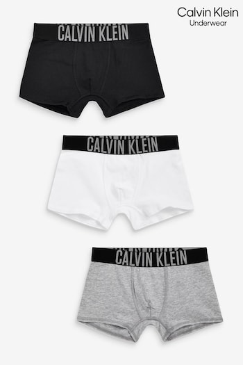 Calvin Klein Intense Power Black Trunks 3 Pack (N32821) | £36