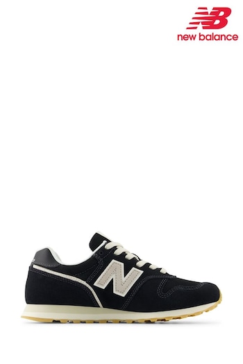 New Balance Black White Miscs 327 Trainers (N32950) | £80