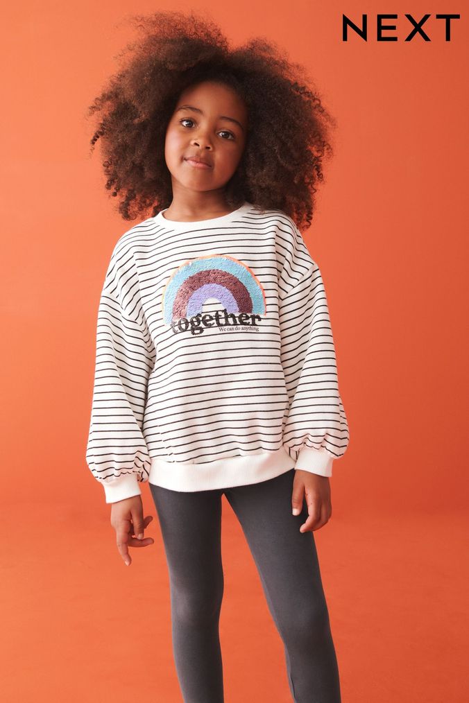 Girls top shop and leggings set