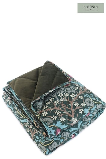 Morris & Co Green Blackthorn Pet Blanket (N33171) | £55