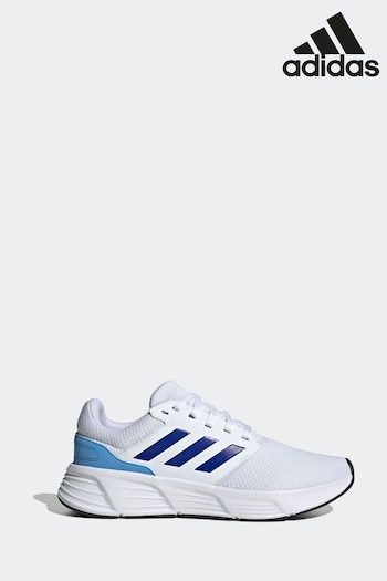 adidas White Galaxy 6 Trainers (N33196) | £45