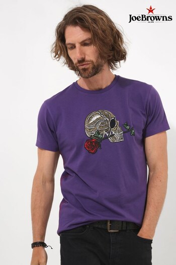 Joe Browns Purple Forever Loved T-Shirt (N33211) | £27