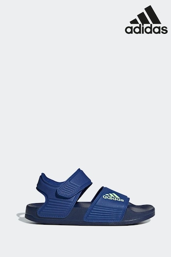 adidas Blue Adilette Kids Sandals (N33442) | £23