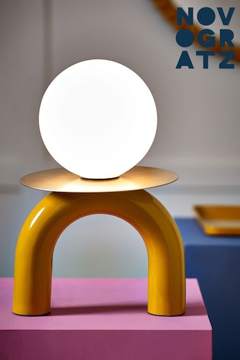 Novogratz Yellow Hattie Table Lamp (N33639) | £49