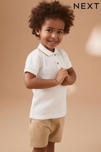 New Short Sleeve Polo and Shorts Set (3mths-7yrs) (N33652) | £12 - £16