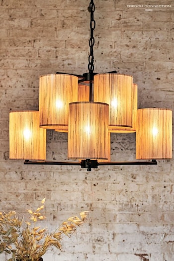 French Connection Natural Kinsha Ceiling Pendant Light (N33734) | £245