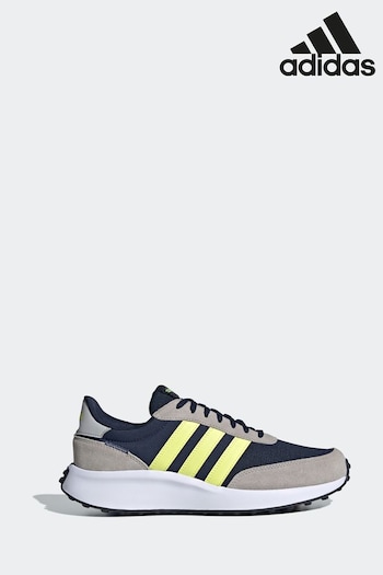 adidas Blue Sportswear and Run 70S Lifestyle Running Trainers (N33769) | £60