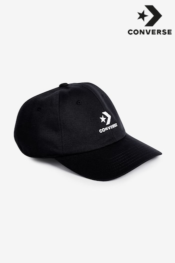 Converse Black Baseball Cap Details (N33793) | £23