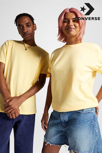 Converse Back Yellow Star Chevron T-Shirt (N33804) | £23