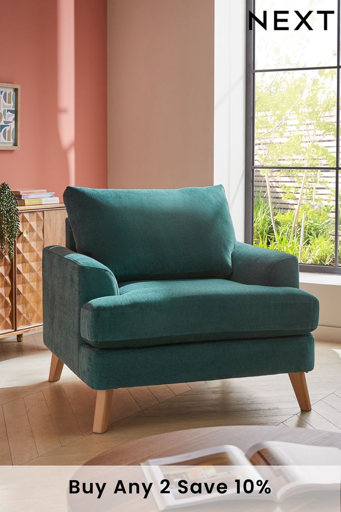 Next shop teal chair