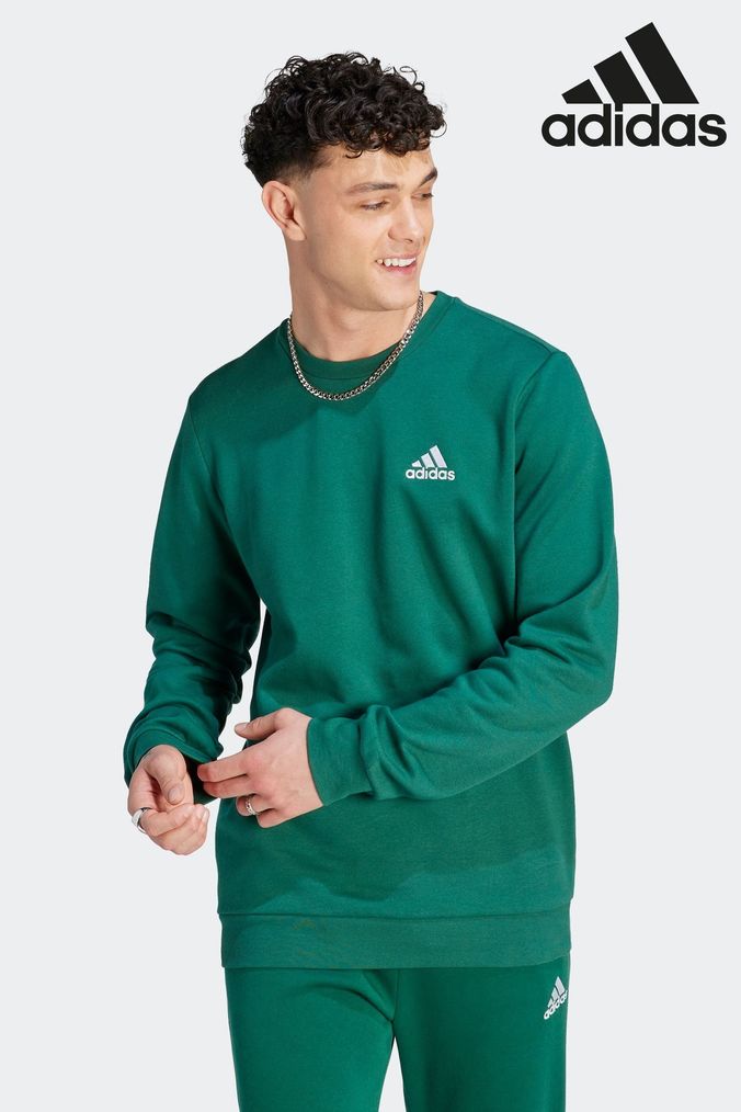 Buy Men s Adidas Green Sweatshirtsandhoodies Online Next UK
