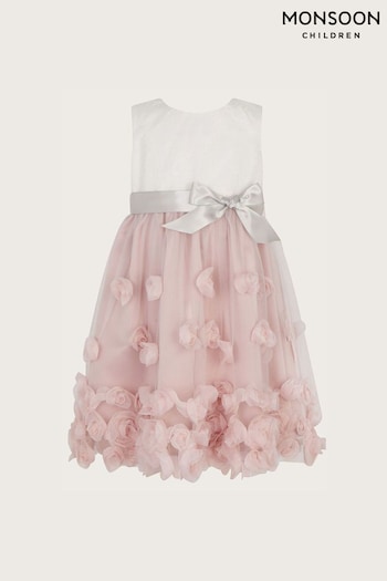 Monsoon Baby Pink Ianthe Dress (N34025) | £55 - £60