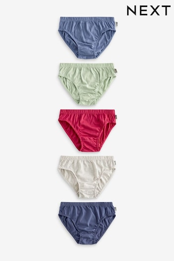 Muted Brights Briefs 5 Pack (1.5-16yrs) (N34156) | £8 - £10