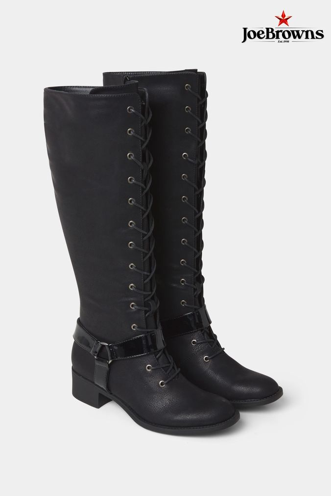 Long boots 2024 with laces