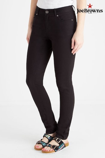 Joe Browns Black Essential Stretch Denim Skinny Jeans (N34295) | £35