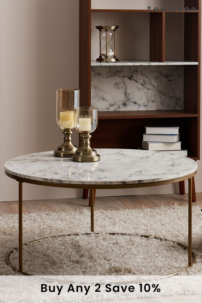 Marble shop table next