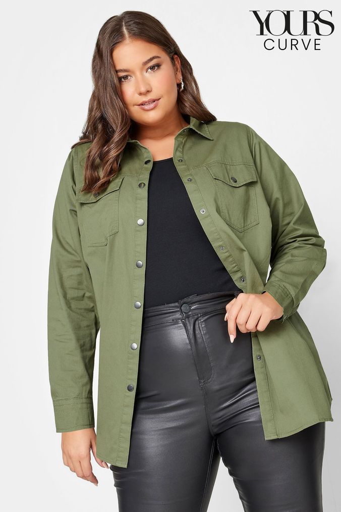 Utility store shacket womens