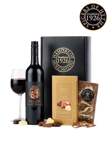 Spicers of Hythe Red Wine & Chocolates Gift Box (N34684) | £29