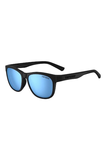 Tifosi Swank Polarised Single Lens Black Sunglasses (N34782) | £55