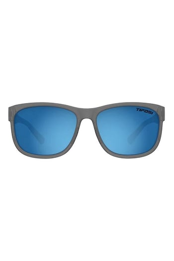 Tifosi Grey Swank XL Single Polarized Lens Sunglasses (N34821) | £60