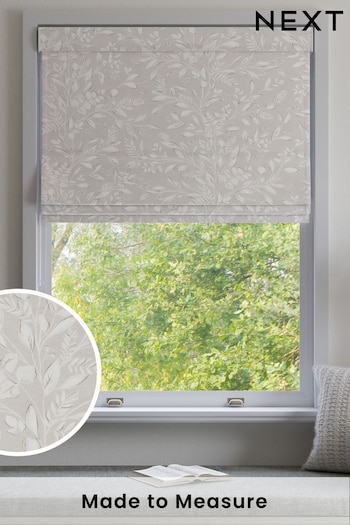 Natural Country Floral Made to Measure Roman Blinds (N34847) | £52