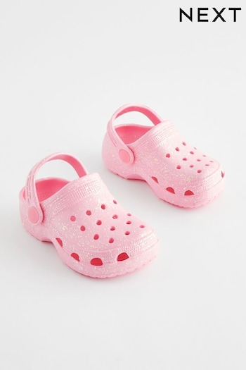 Pink Glitter Clogs (N35007) | £8 - £11