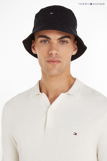 Tommy T-shirt Hilfiger Flag Bucket Black Hat (N35011) | £40