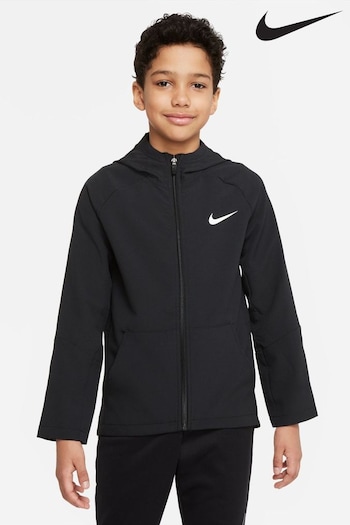 Nike cyan Black Dri-FIT Woven Training Jacket (N35158) | £45