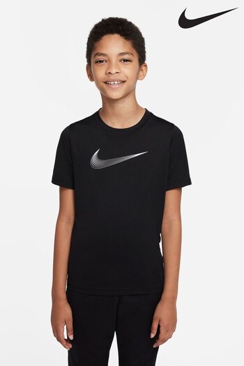 Nike Black Dri-FIT Short-Sleeve Training Top (N35162) | £18