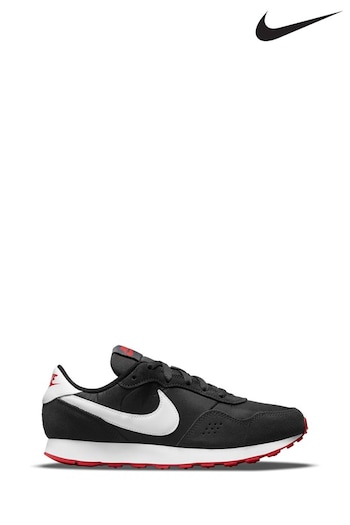 Nike Black/Red MD Valiant Youth Trainers (N35201) | £38