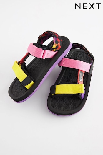 Bright Multicolour Trekker Sandals (N35263) | £15 - £18