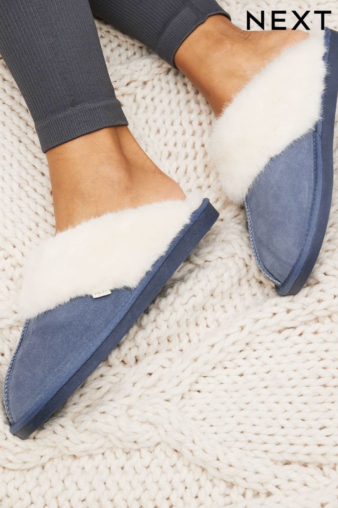 Blue hot sale mules uk