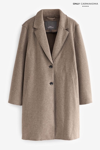 ONLY Curve Brown Only Curve Brown Tailored Coat (N35663) | £62