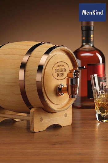 MenKind Natural Wooden Keg Whiskey Barrel (N35948) | £25